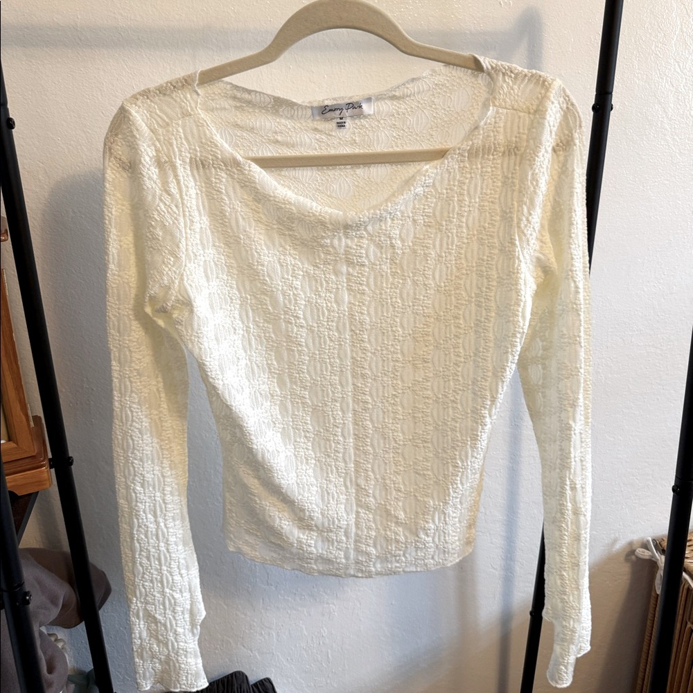 Lace shirt